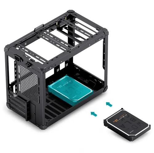 Case JONSBO C6 MAX Black |Mini Tower M-ATX| ITX| VGA 335mm